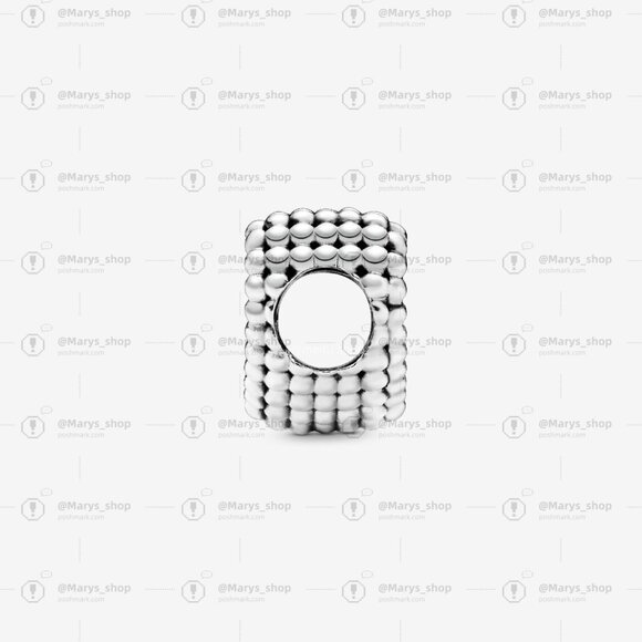 Pandora Beaded Open Heart Charm - Picture 3 of 5